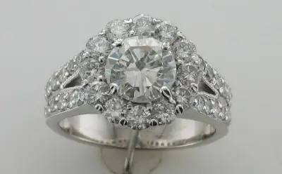 split shank diamond ring