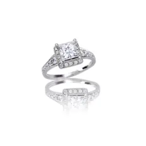 princess cut diamond ring